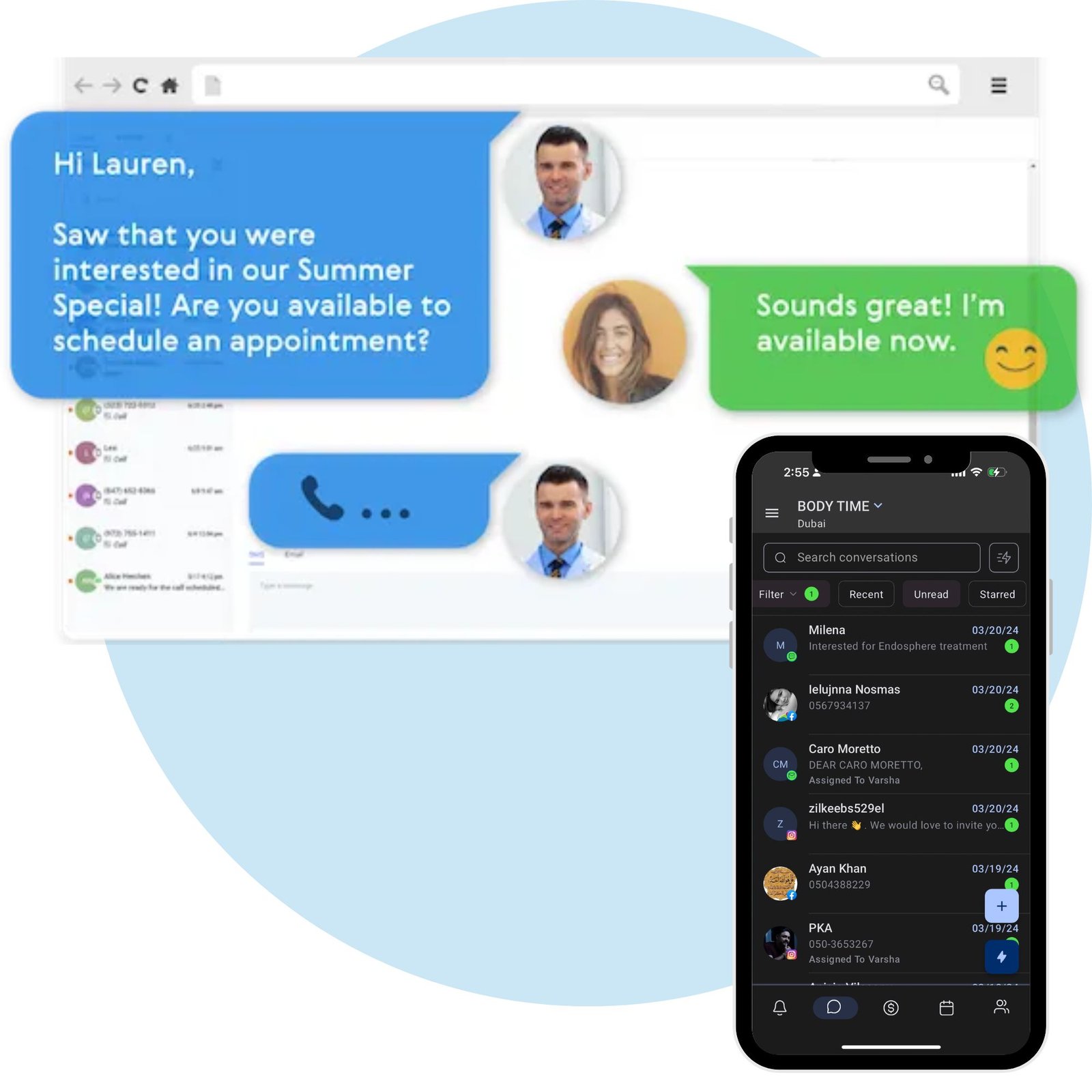Conversation Module BODY TIME X