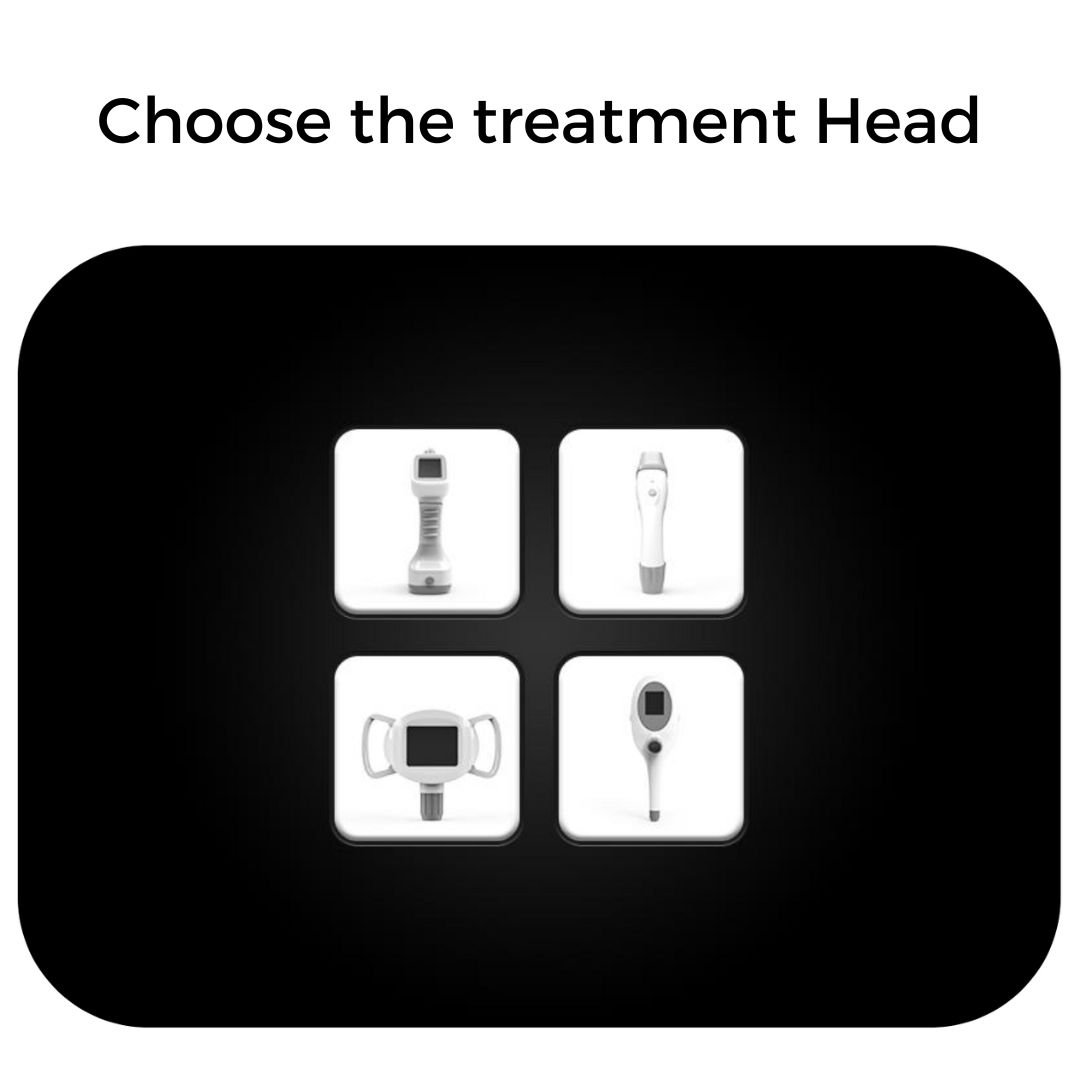 Choose the treatment head